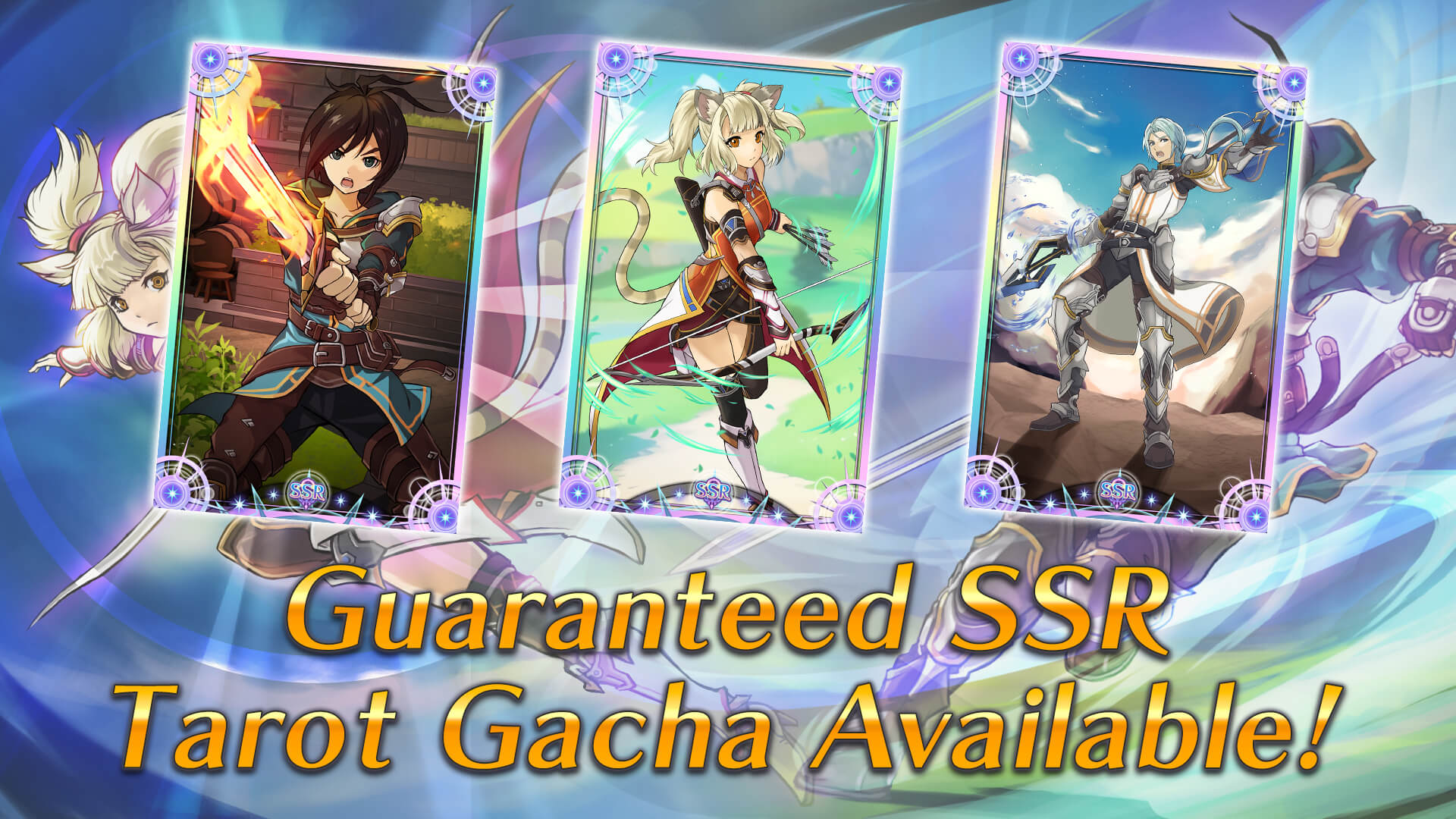 Guaranteed SSR Tarot Gacha Available! New SSR Tarot Guaranteed!