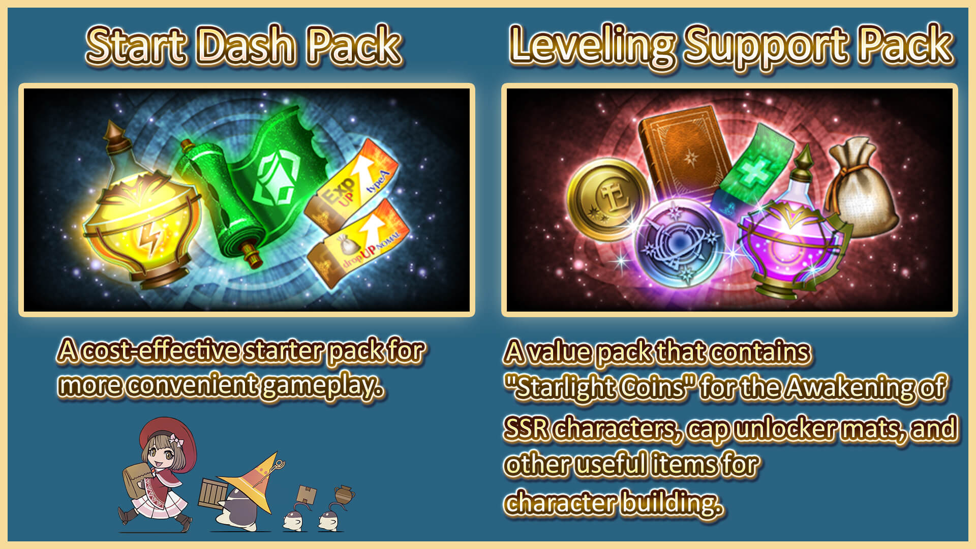 Start Dash Pack