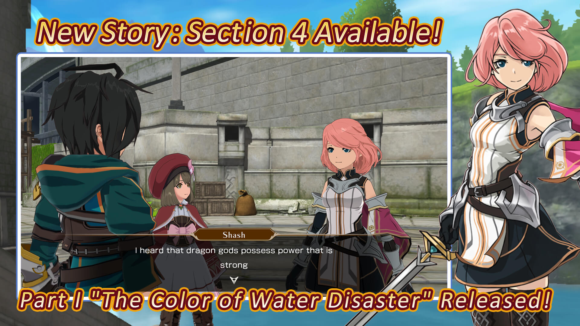 Updated Information (1.0.3): Section 4 Part I "The Color of Water Disaster" Added! More…