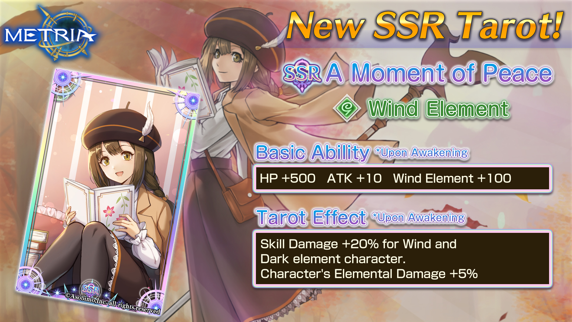 New SSR Tarot: "A Moment of Peace" Available for Purchase!