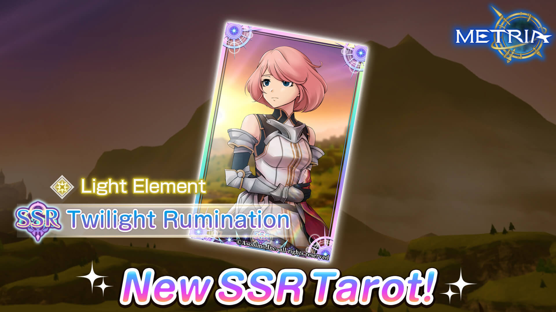 New SSR Tarot: "Twilight Rumination" Coming Soon!