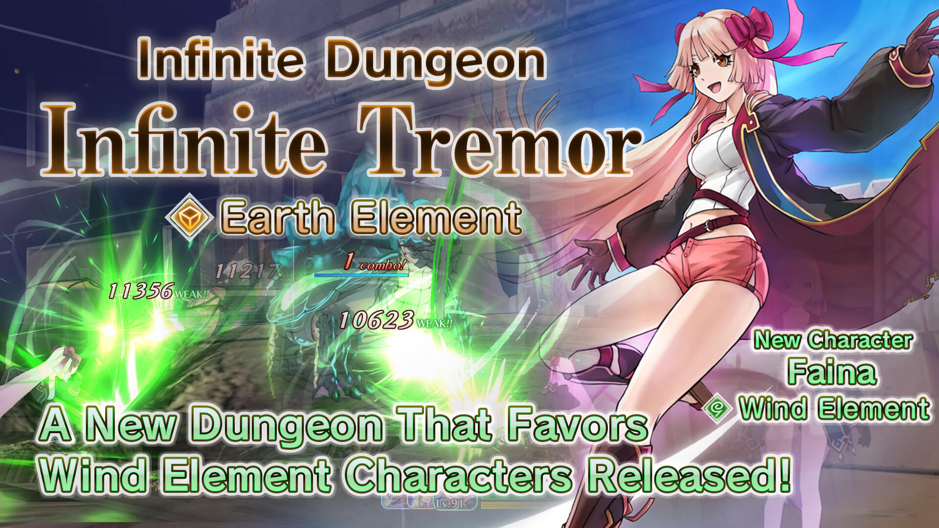 Updated Information (2.4.0): Pre-opening of New Dungeon "Infinite Dungeon"! More…