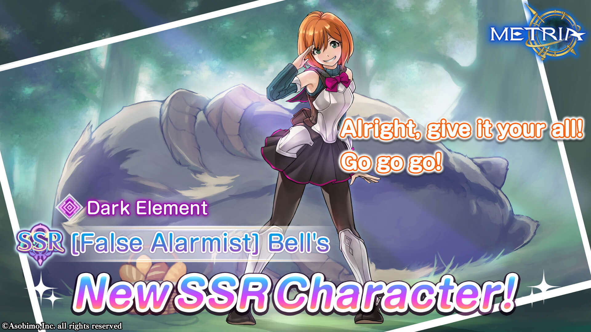Dark Element! New SSR Character: "False Alarmist Bell's" Available for Purchase! More…
