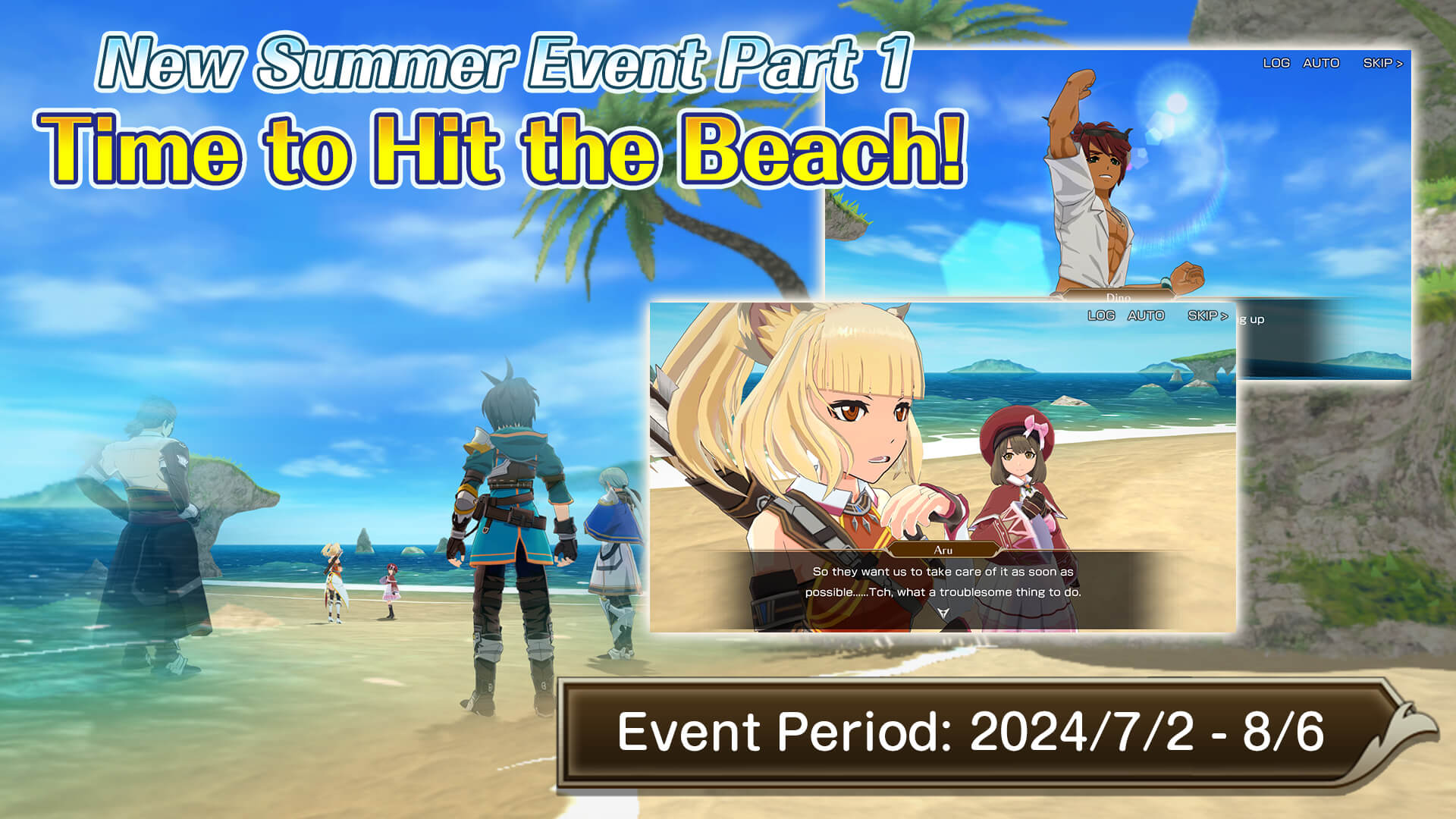 Updated Information (3.7.0): New Summer Event Part 1 "Time to Hit the Beach!" More… 