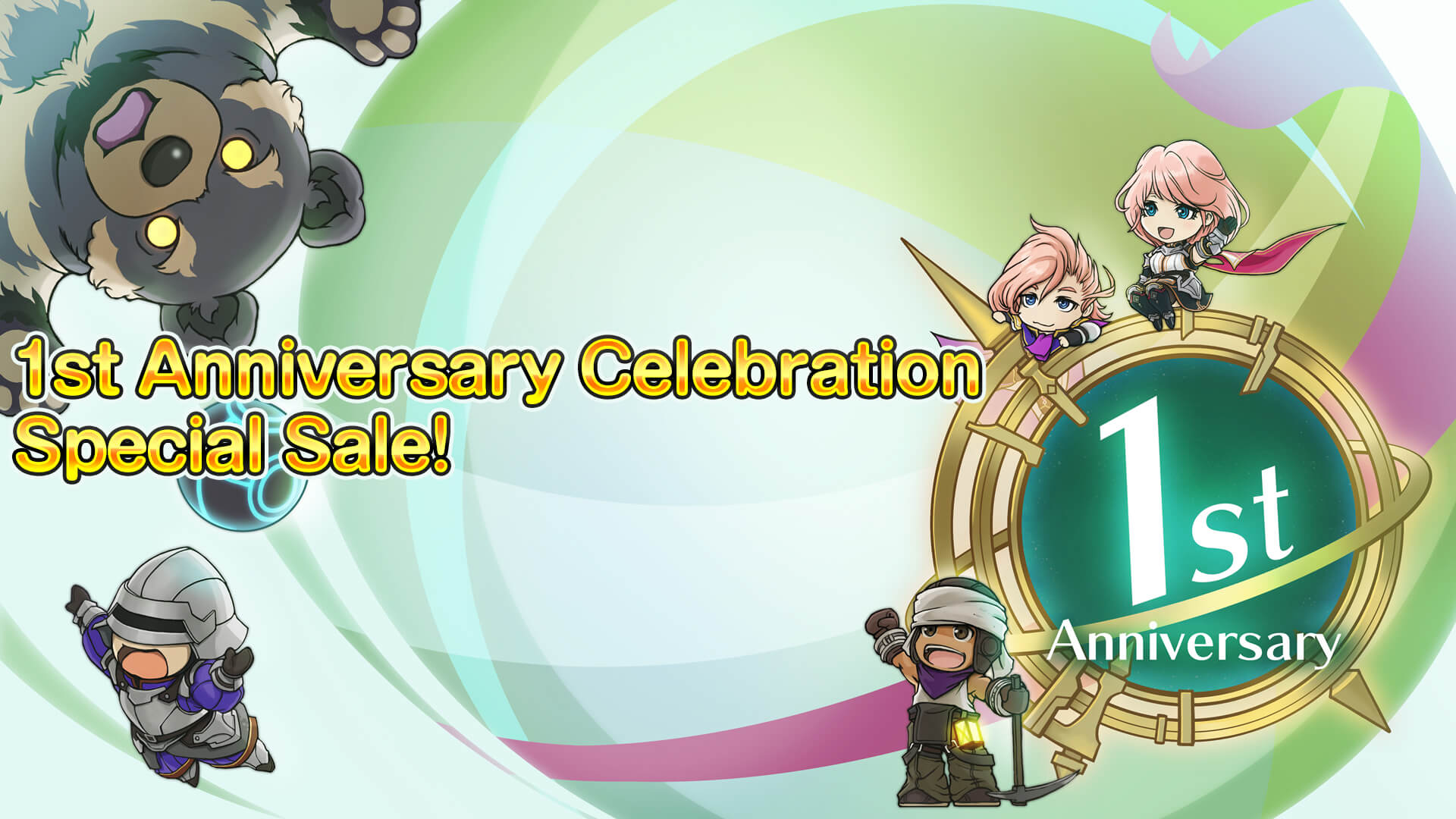 1st Anniversary Celebration! Prime Character Ticket Pack in the Shop! More…